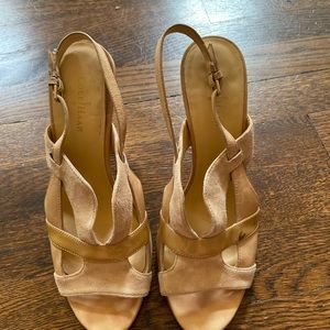 Cole Haan brand size eight (8) nude color heel
